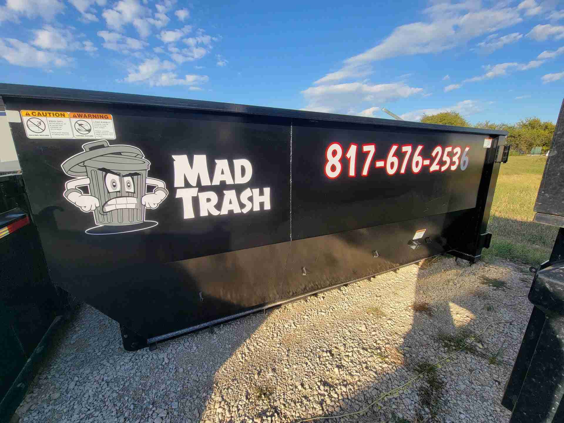 Mad Trash - affordable dumpster rentals