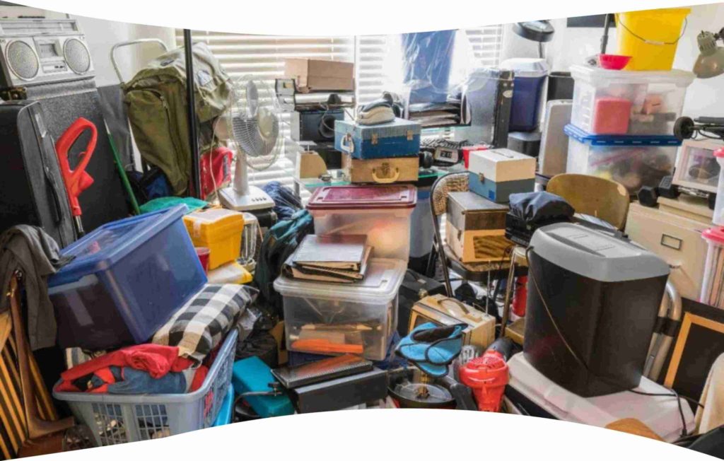 The home of a hoarder is piling up with unused items and needs to be hauled away by a professional Fort Worth dumpster rental service.